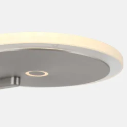 Luminaires Steinhauer Éclairage Led|Lampadaire à vasque Steinhauer Turound LED Acier brossé, 1 lumière