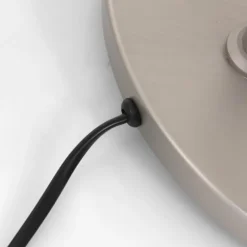 Luminaires Steinhauer Éclairage Led|Lampadaire à vasque Steinhauer Turound LED Acier brossé, 1 lumière
