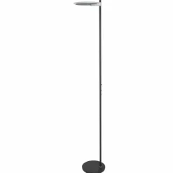 Luminaires Steinhauer Lampadaires Et Lampes Sur Pied|Lampadaire à vasque Steinhauer Turound LED Noir, 1 lumière