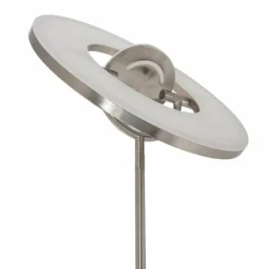 Luminaires Steinhauer Éclairage Led|Lampadaire à vasque Steinhauer Soleil LED Acier brossé, 2 lumières