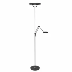Luminaires Steinhauer Éclairage Led|Lampadaire à vasque Steinhauer Soleil LED Noir, 2 lumières
