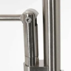 Luminaires Steinhauer Éclairage Led|Lampadaire à vasque Steinhauer Daphne LED Acier brossé, 2 lumières