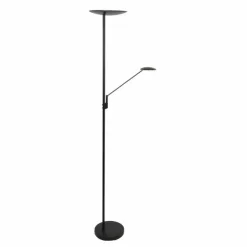 Luminaires Steinhauer Éclairage Led|Lampadaire à vasque Steinhauer Daphne LED Noir, 2 lumières