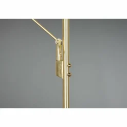 Luminaires Trio Éclairage Led|Lampadaire à vasque Trio Brantford LED Laiton, 1 lumière
