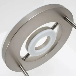 hofstein Éclairage Led|Lampadaire à vasque Watino LED Nickel mat, 3 lumières
