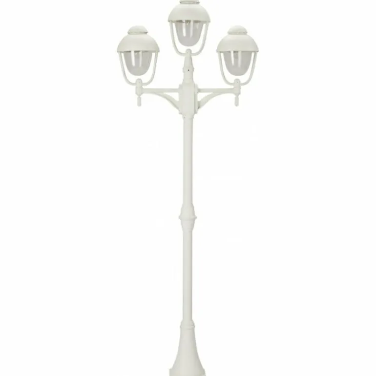 Lampadaire Albert 2041 Blanc, 3 lumières