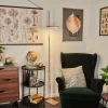 hofstein Éclairage Led|Lampadaire Anneau LED Cuivre, 1 lumière