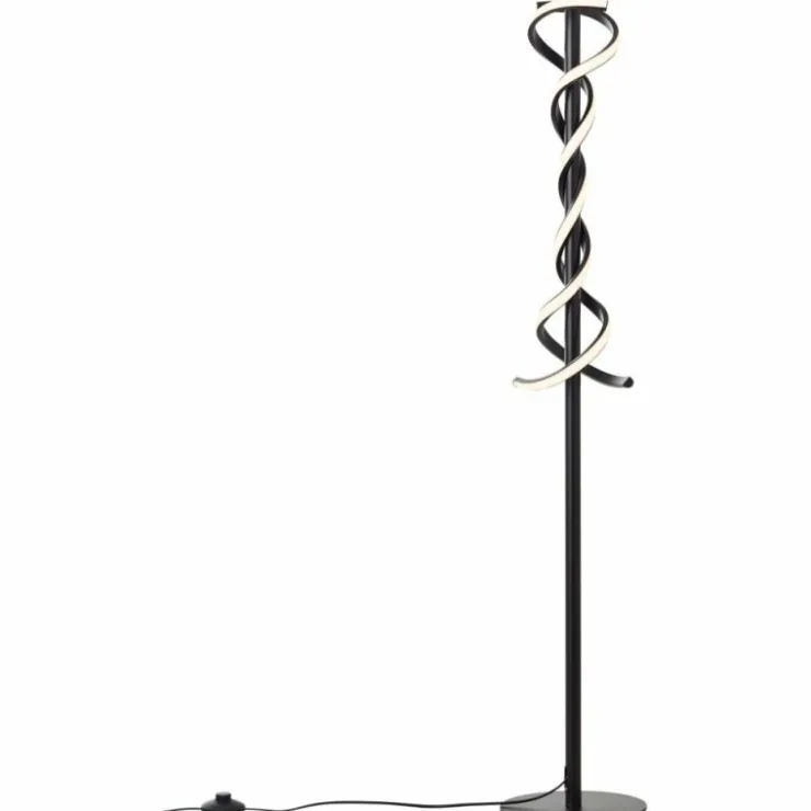 Luminaires Brilliant Éclairage Led|Lampadaire Brilliant Amalie LED Noir, 1 lumière