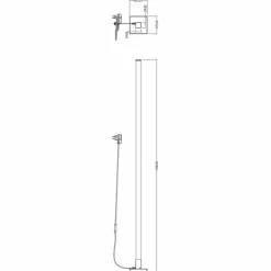 Luminaires Brilliant Lampadaires Et Lampes Sur Pied|Lampadaire Brilliant Donetta LED Blanc, 1 lumière, Télécommandes