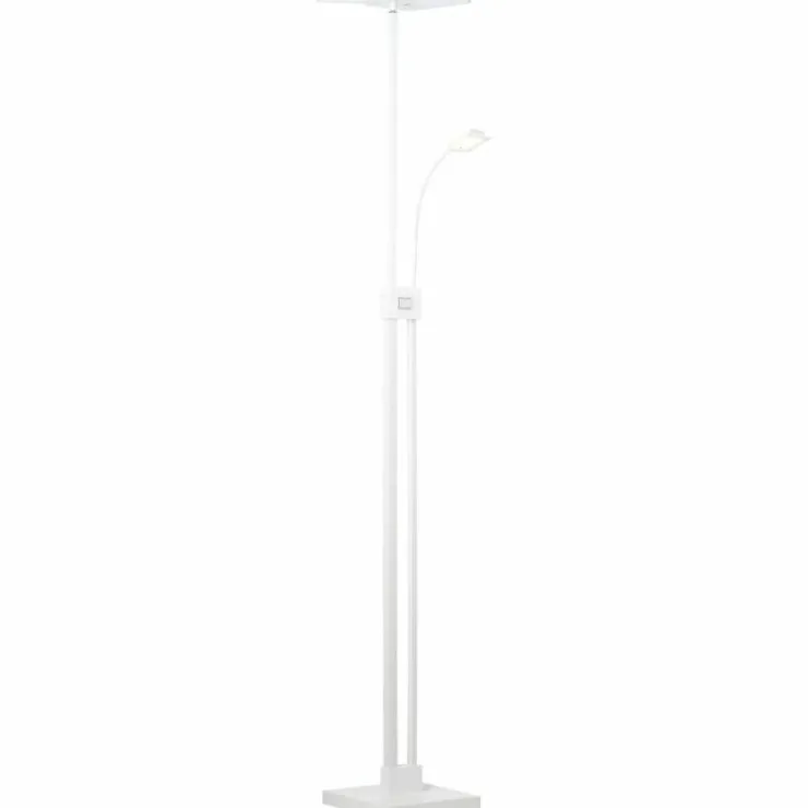 Luminaires Brilliant Éclairage Led|Lampadaire Brilliant Forrester LED Blanc, 2 lumières