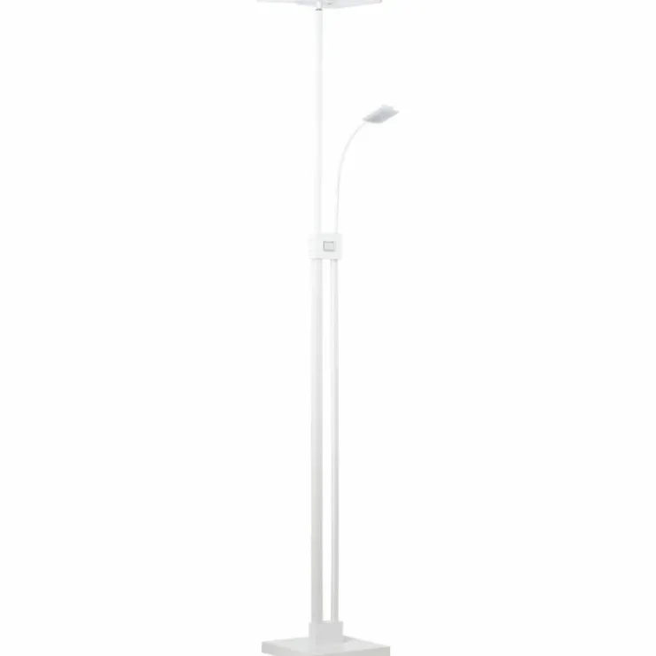 Luminaires Brilliant Éclairage Led|Lampadaire Brilliant Forrester LED Blanc, 2 lumières