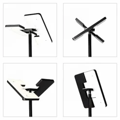 Luminaires Brilliant Éclairage Led|Lampadaire Brilliant Forrester LED Noir, 2 lumières
