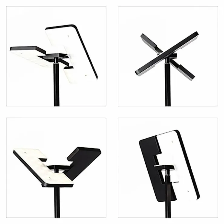 Luminaires Brilliant Éclairage Led|Lampadaire Brilliant Forrester LED Noir, 2 lumières