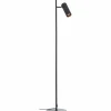 Luminaires Brilliant Éclairage Led|Lampadaire Brilliant Marty LED Noir, 1 lumière
