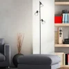 Luminaires Brilliant Lampadaires Et Lampes Sur Pied|Lampadaire Brilliant-Leuchten Blacky Noir, 3 lumières