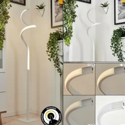 hofstein Éclairage Led|Lampadaire Cochato LED Blanc, 1 lumière