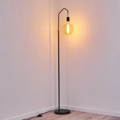 hofstein Lampadaires Et Lampes Sur Pied|Lampadaire Cuyama Noir, 1 lumière
