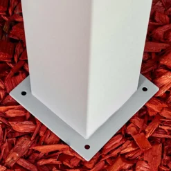 Lampadaire d'extérieur Algier LED Gris, 1 lumière