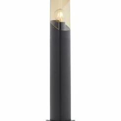 Lampadaire d'extérieur Brilliant Minou Noir, 1 lumière