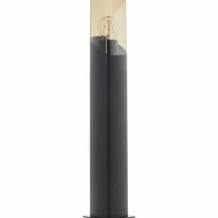 Lampadaire d'extérieur Brilliant Minou Noir, 1 lumière