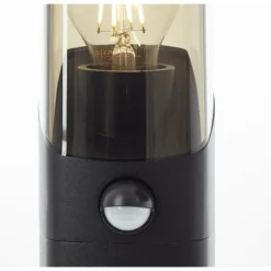 Lampadaire d'extérieur Brilliant Minou Noir, 1 lumière