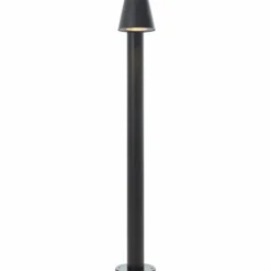 Lampadaire d'extérieur Brilliant Bari Noir, 1 lumière
