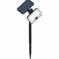 Lampadaire d'extérieur Brilliant Joplin LED Noir, 1 lumière, Détecteur de mouvement