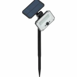 Lampadaire d'extérieur Brilliant Joplin LED Noir, 1 lumière, Détecteur de mouvement