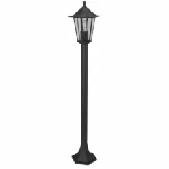 Lampadaire d'extérieur Brilliant Crown Noir, 1 lumière