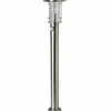Lampadaire d'extérieur Brilliant York Acier inoxydable, 1 lumière, Détecteur de mouvement
