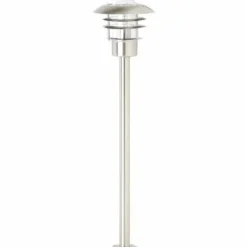 Lampadaire d'extérieur Brilliant Terrence Acier inoxydable, 1 lumière