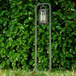 Lampadaire d'extérieur Fulham Anthracite, 1 lumière