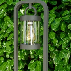 Lampadaire d'extérieur Fulham Anthracite, 1 lumière