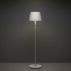 Lampadaire d'extérieur Konstsmide Pomezia LED Blanc, 1 lumière, Changeur de couleurs
