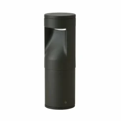 Lampadaire d'extérieur LCD Stendal LED Noir, 1 lumière