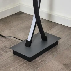 hofstein Lampadaires Et Lampes Sur Pied|Lampadaire Eaglesham LED Noir, 1 lumière