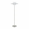 Luminaires Eglo Lampadaires Et Lampes Sur Pied|Lampadaire EGLO BRENDA Nickel mat, Blanc, 1 lumière