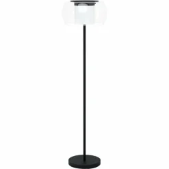 Lampadaire Eglo BRIAGLIA LED Noir, 1 lumière, Changeur de couleurs
