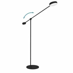 Luminaires Eglo Éclairage Led|Lampadaire Eglo CLAVELLINA LED Noir, 1 lumière