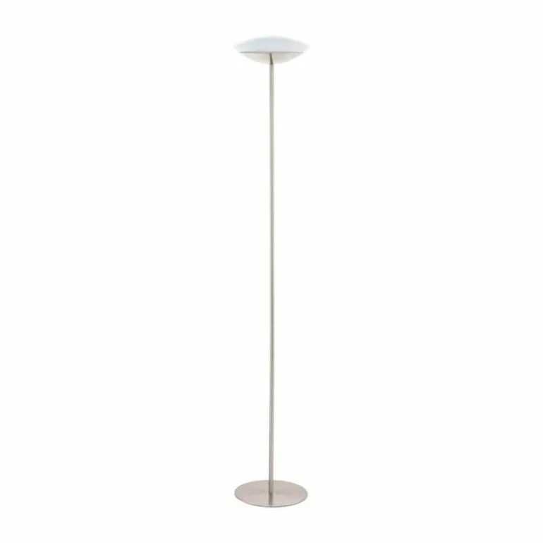 Lampadaire Eglo CONNECT FRATTINA-C LED Nickel mat, 1 lumière, Changeur de couleurs