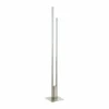 Lampadaire Eglo CONNECT FRAIOLI-C LED Nickel mat, 2 lumières, Changeur de couleurs