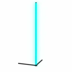 Luminaires Eglo Éclairage Led|Lampadaire Eglo RGBIC LED Noir, 1 lumière, Télécommandes, Changeur de couleurs