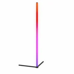 Luminaires Eglo Éclairage Led|Lampadaire Eglo RGBIC LED Noir, 1 lumière, Télécommandes, Changeur de couleurs