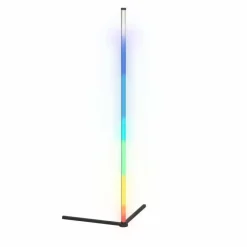 Luminaires Eglo Éclairage Led|Lampadaire Eglo RGBIC LED Noir, 1 lumière, Télécommandes, Changeur de couleurs