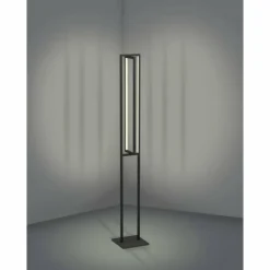 Luminaires Eglo Éclairage Led|Lampadaire Eglo SIBERIA LED Noir, 1 lumière, Télécommandes