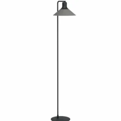 Luminaires Eglo Lampadaires Et Lampes Sur Pied|Lampadaire Eglo-Leuchten ABREOSA Gris, Noir, 1 lumière