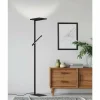 Luminaires Eglo Éclairage Led|Lampadaire Eglo-Leuchten CARBONERAS LED Noir, 2 lumières