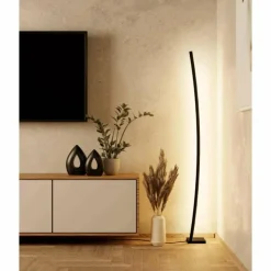 Luminaires Eglo Éclairage Led|Lampadaire Eglo-Leuchten PICACHA LED Noir, 1 lumière