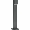 Lampadaire extérieur Albert 65 LED Anthracite, 1 lumière