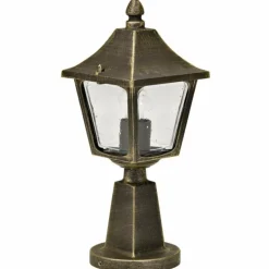 Lampadaire extérieur Albert 540 Brun, Laiton, 1 lumière